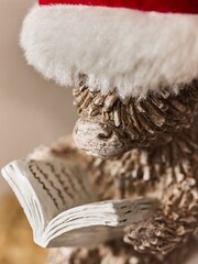 Natural Christmas Santa Hamish Bathroom Ornament - Image 2 of 3