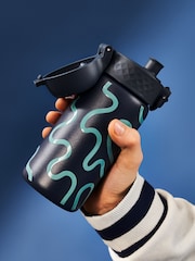 Ion8 Squiggly Line 320ml Insulated Steel Water Bottle - Image 3 of 6