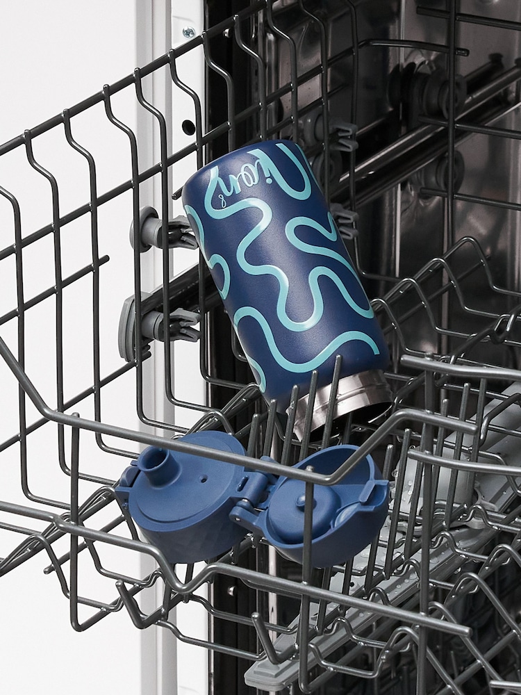 Ion8 Squiggly Line 320ml Insulated Steel Water Bottle - Image 6 of 6