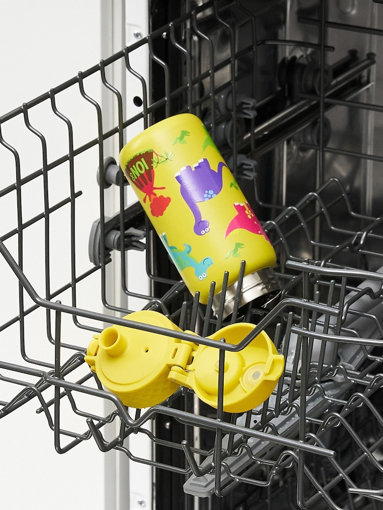 Ion8 Dinosaurs Print 320ml Insulated Steel Water Bottle - Image 6 of 6