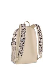 Puma Brown Phase All-Over Print Backpack - Image 2 of 2