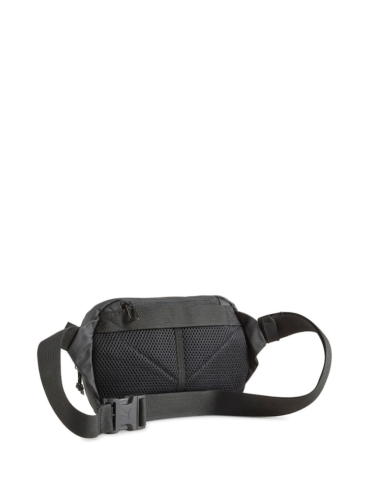 Puma Black Tech Waist Bag - Image 2 of 2