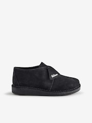 Clarks Originals Black Sde Desert Trek Shoes - Image 1 of 1