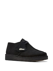Clarks Originals Black Sde Desert Trek Shoes - Image 3 of 8