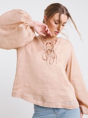Simply Be Rami Volume Sleeve Blouse - Image 2 of 5