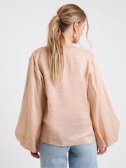 Simply Be Rami Volume Sleeve Blouse - Image 3 of 5