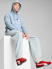 Puma Blue Mens BMW M Motorsport Essentials Hoodie - Image 1 of 3