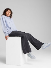 Puma Blue Womens Her Relaxed Hoodie - Image 1 of 5