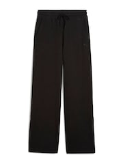 Puma Black Womens HER Comfort High-Waist Straight Pants - Image 4 of 5