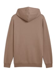 Puma Brown Mens Essentials No 1 Logo Hoodie - Image 5 of 5