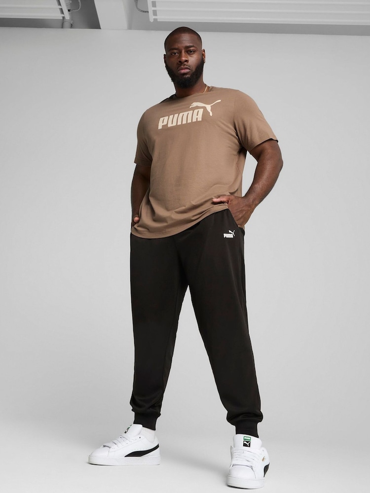 Puma Brown Mens ESS No. 1 Logo T-Shirt - Image 1 of 1