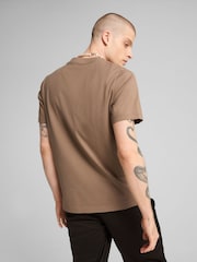 Puma Brown Mens ESS No. 1 Logo T-Shirt - Image 2 of 5