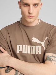 Puma Brown Mens ESS No. 1 Logo T-Shirt - Image 3 of 5