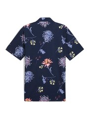 Puma Blue Mens Mattr Dahlia Polo Shirt - Image 2 of 2