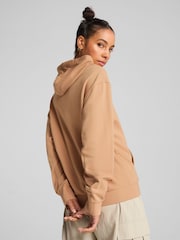 Puma Brown Womens Her Relaxed Hoodie - Image 2 of 5