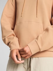 Puma Brown Womens Her Relaxed Hoodie - Image 3 of 5