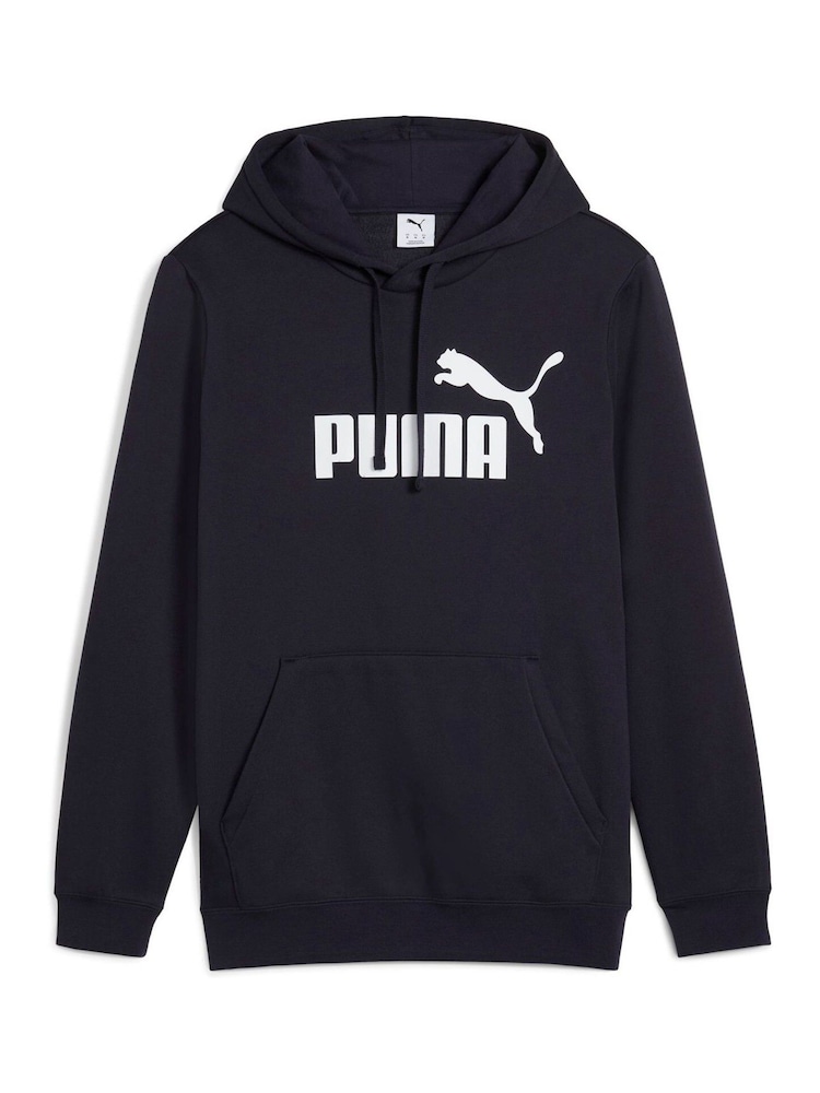 Blauw - Puma Mens Essentials No 1 Logo Hoodie - Image 4 of 5