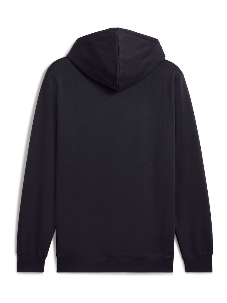 Puma Blue Mens Essentials No 1 Logo Hoodie - Image 5 of 5
