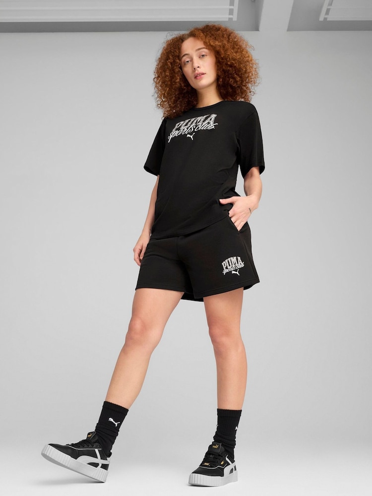 Puma Black Womens CLASS Relaxed T-Shirt - Image 1 of 3