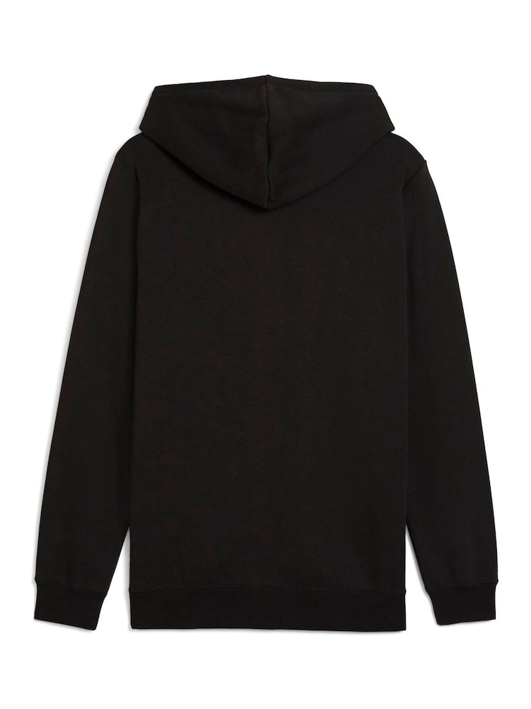 Puma Black Mens Essentials No 1 Logo Full-Zip Hoodie - Image 5 of 5