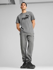 Puma Grey Mens Essentials No. 1 Logo T-Shirt - Image 1 of 5