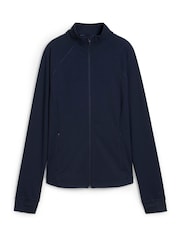 Puma Blue Womens CLOUDSPUN Tech Zip-Up Power Jacket - Image 1 of 2