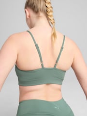 Puma Green Womens MOVE Bra Sports Top - Image 3 of 5