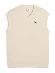 Puma White Mens Wardrobe Ess Relaxed 100% Cotton Vest Top - Image 4 of 5