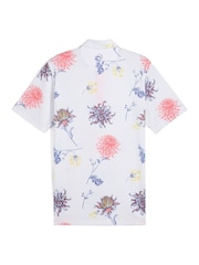 أبيض - Puma Mens Mattr Dahlia Polo Shirt - صورة 2 من 2