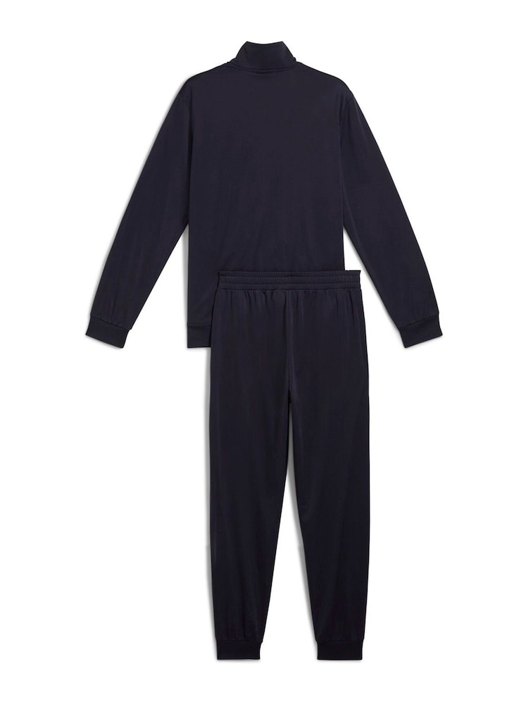Puma Blue Mens Poly Piping Tracksuit - Image 5 of 5