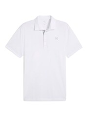أبيض - Puma Mens Pure 2.0 Golf Polo Shirt - صورة 1 من 1
