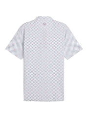 Puma White Mens Mattr Burgh Golf Polo Shirt - Image 2 of 2