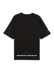 Puma Black Mens F1 Graphic Raglan T-Shirt - Image 3 of 3