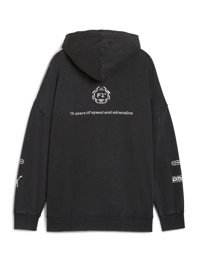 Puma Black Mens F1 Hoodie - Image 2 of 2