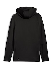 Preto - Puma capuz e zíper completo Evostripe masculino Hoodie - Imagem 5 de 5