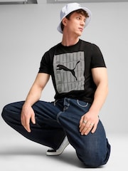 črna - Puma moška majica z napisom in grafiko - Slika 1 iz 3