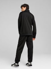 Puma Black Mens Poly Piping Tracksuit - Image 2 of 5