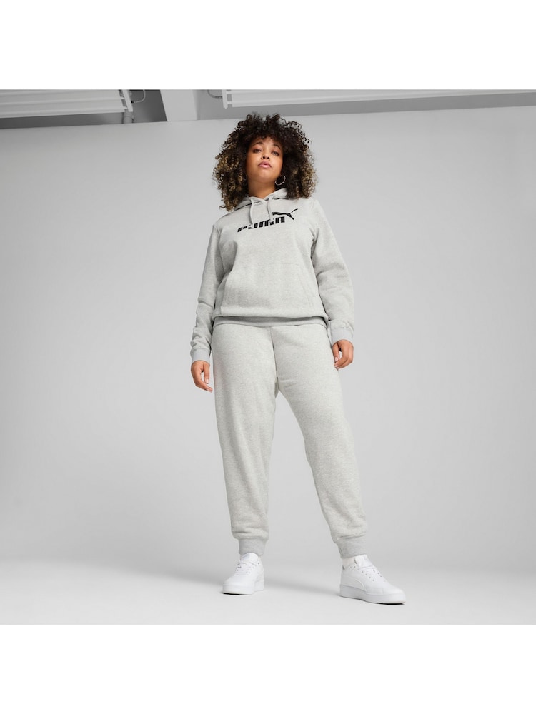 Puma Grey Womens ESS No. 1 Logo Hoodie - Image 1 of 5