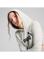 Puma Grey Womens ESS No. 1 Logo Hoodie - Image 4 of 5