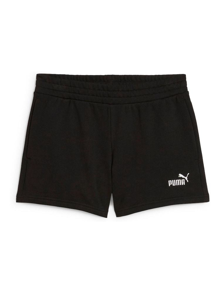 Schwarz - Puma Womens ESS Small No. 1 Logo 4'' Shorts - Bild 5 von 5