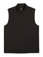 Puma Black Mens Ripguard Golf Vest Windbreaker Jacket - Image 1 of 2