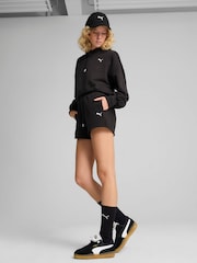 Puma Black Womens WARDROBE ESS 4 Shorts - Image 1 of 3