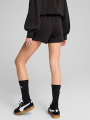 Puma Black Womens WARDROBE ESS 4 Shorts - Image 2 of 3