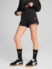 Puma Black Womens WARDROBE ESS 4 Shorts - Image 3 of 3
