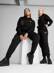 Puma Black Womens Essentials Small No. 1 Logo Sweatpants - Image 1 of 5