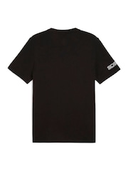 Puma Black Mens Scuderia Ferrari Race SDS T-Shirt - Image 3 of 3