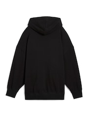Puma Black Oversized Womens Wardrobe Essentials Hoodie - Image 5 of 5
