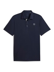 أسود - Puma Mens Pure 2.0 Golf Polo Shirt - صورة 1 من 1