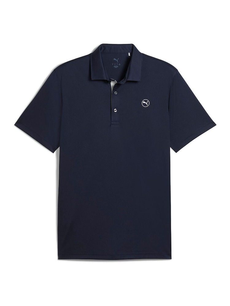 أسود - Puma Mens Pure 2.0 Golf Polo Shirt - صورة 1 من 1