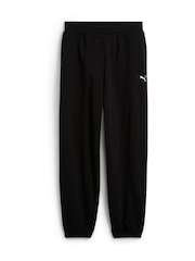 Negro - Puma Womens WARDROBE ESS Relaxed Sweatpants - Imagen 4 de 5